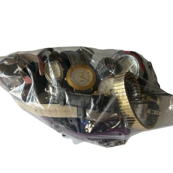 2 POUNDS Broken / Damaged WATCHES Lot / Repair Parts‎ / Junk / Pre-Owned Watches - Picture 6 of 7